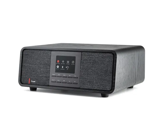 Pinell Supersound 501 - Sort Dab-radio med Bluetooth og Wi-Fi 