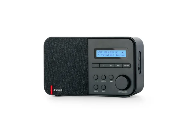 Pinell Supersound Mini Bærbar DAB radio med batteri 