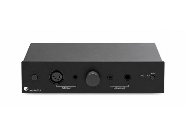 Pro-Ject Head Box S3 B - Sort Balansert hodetelefonforsterker 