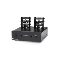 Pro-Ject Tube Box E - Sort Riaa-trinn med rør - MM/MC
