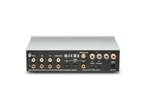 Pro-Ject Uni Box S3 - Sort Integrert forsterker med Wiim streamer 