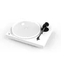 Pro-Ject X1 B - Hvit høyglans Platespiller med balansert utgang