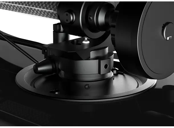 Pro-Ject X1 B - Hvit høyglans Platespiller med balansert utgang 