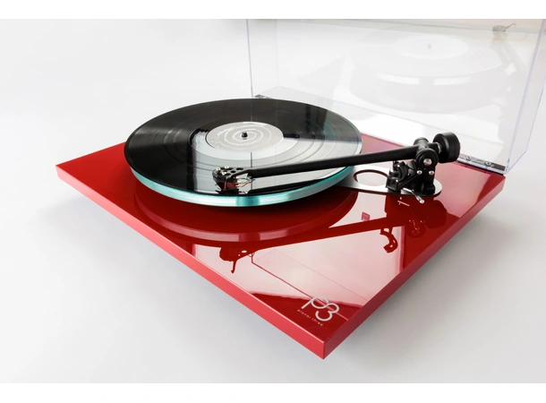 Rega Planar 3 Nd5 - Rød Platespiller 