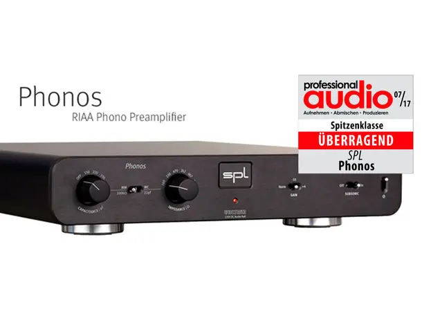 SPL Phonos RIAA-trinn MM/MC 