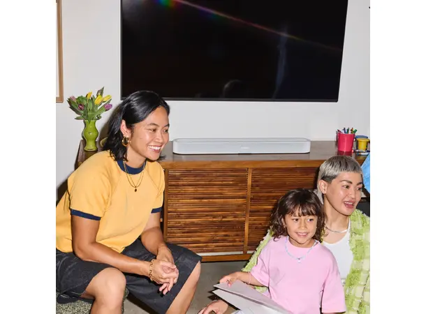 Sonos Beam Ultra - Hvit Lydplanke med Dolby Atmos 