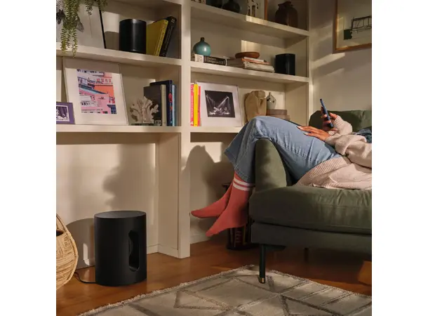 Sonos Sub Mini - Sort Trådløs subwoofer 