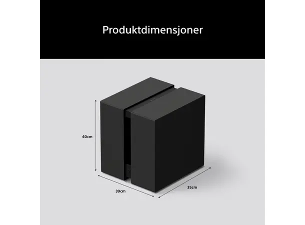 Sony Bravia Theatre Sub 9 Trådløse subwoofer 