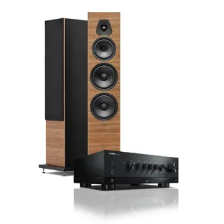 Yamaha R-N1000A / Sonus Faber Lumina V Stereopakke - Valn&#248;tt