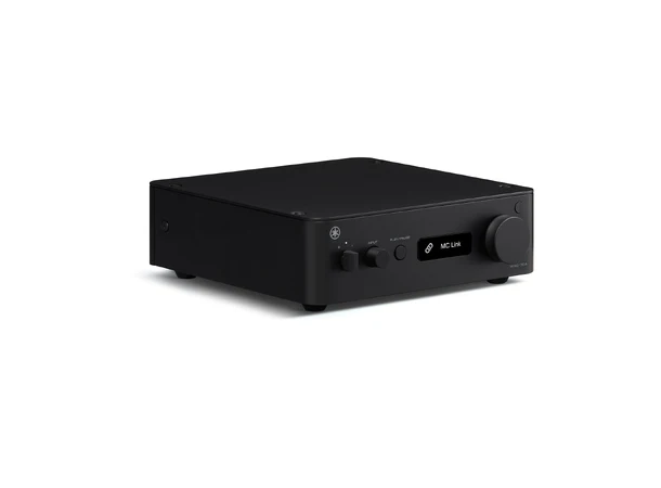 Yamaha WXC-70A - Sort Kompakt streamer og preamp med MusicCast 
