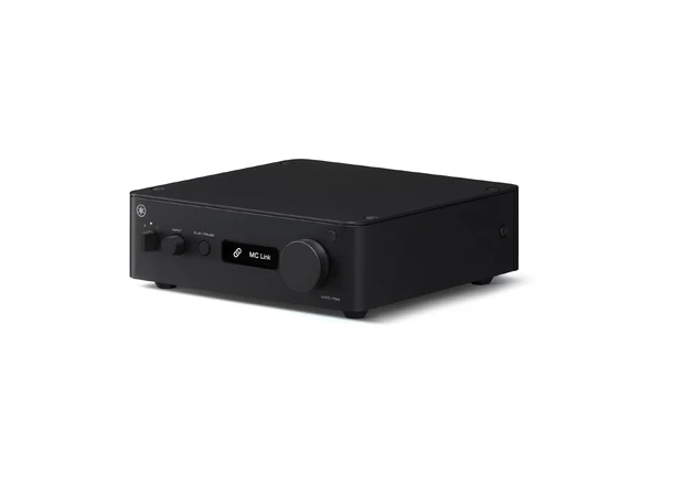 Yamaha WXC-70A - Sort Kompakt streamer og preamp med MusicCast 