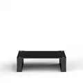 Blok Stax 2G 170 hylle - Sort piano Med hylle i sort glass