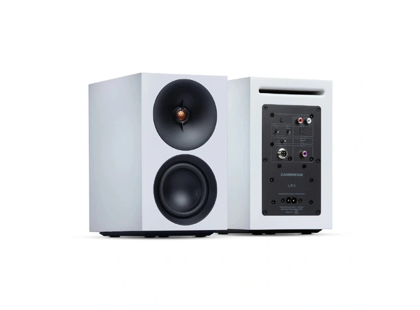 Cambridge Audio L/R S - Hvit Aktive høyttalere m/HDMI 