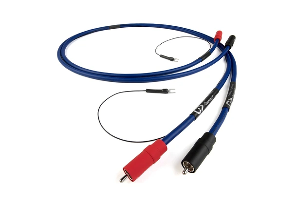 Chord ClearwayX Analog RCA m/jording Signalkabel til platespiller - 1,2 meter 