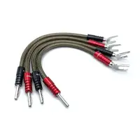 Chord Epic Links Bi-wire jumpers - Spade til Banan x 4