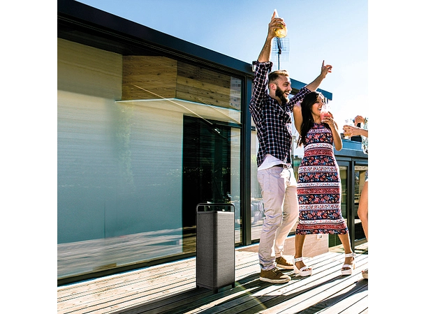 Escape P6 BT - Hvit Bluetooth-høyttaler, utendørshøyttaler 