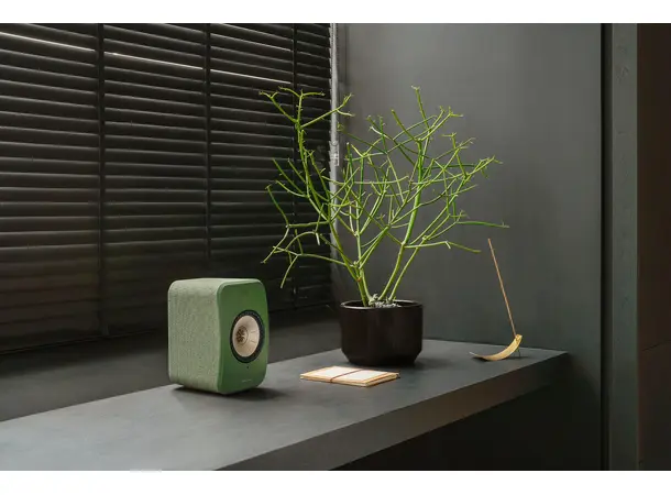 KEF LSX II - Grønn Aktive høyttalere - Michael Young Ed. 