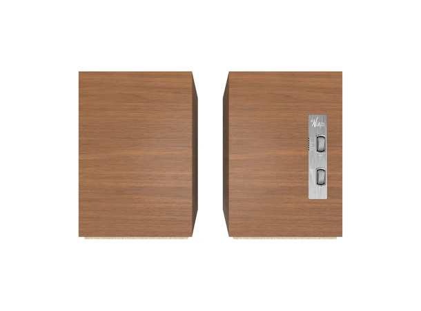 Klipsch The Nines - Valnøtt Aktive høyttalere m/HDMI 