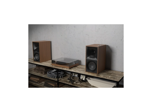 Klipsch The Nines - Valnøtt Aktive høyttalere m/HDMI 