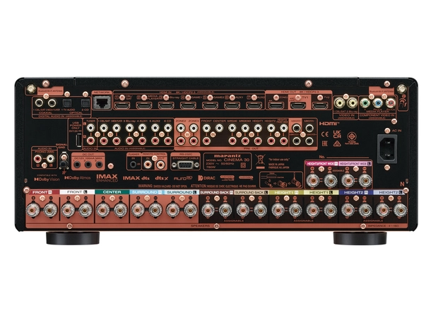 Marantz Cinema 30 - Sort Hjemmekinoreceiver 