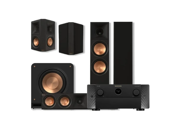 Marantz Cinema 30 / Klipsch RP-8000F 5.1 Pakke med receiver og høyttalere 