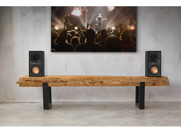 Marantz M-CR612 / Klipsch R-50M Sølvgull Stereopakke med radio og cd-spiller 