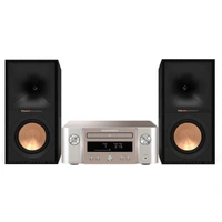 Marantz M-CR612 / Klipsch R-50M Sølvgull Stereopakke med radio og cd-spiller