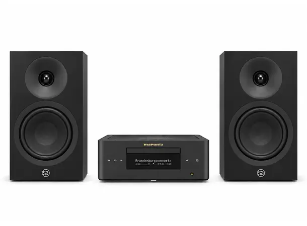 Marantz MCR 60n DAB / SA Signature 5 Stereopakke med forsterker og høyttalere 