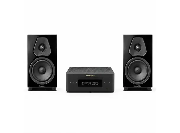 Marantz MCR 60n DAB / SF Lumina II Stereopakke med forsterker og høyttalere 