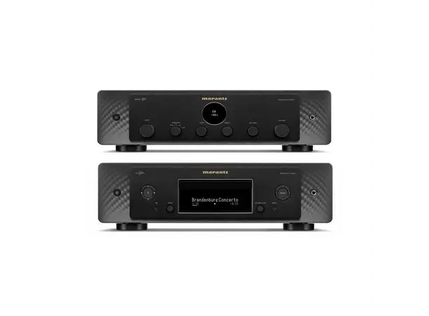 Marantz Model 50 og CD 50n - Sort Forsterker, CD-spiller, Streamer og DAC 