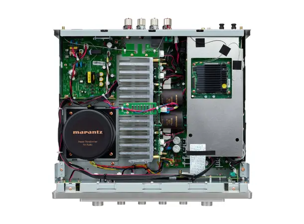 Marantz Model 60n - Sølv Stereoforsterker med streamer og HDMI 