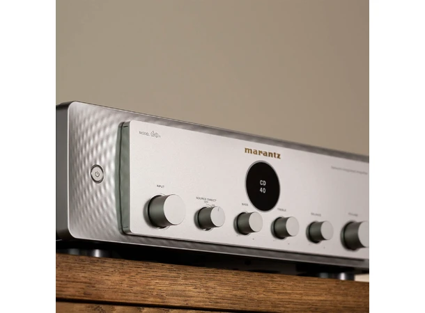 Marantz Model 60n - Sølv Stereoforsterker med streamer og HDMI 