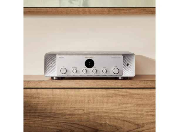 Marantz Model 60n - Sølv Stereoforsterker med streamer og HDMI 