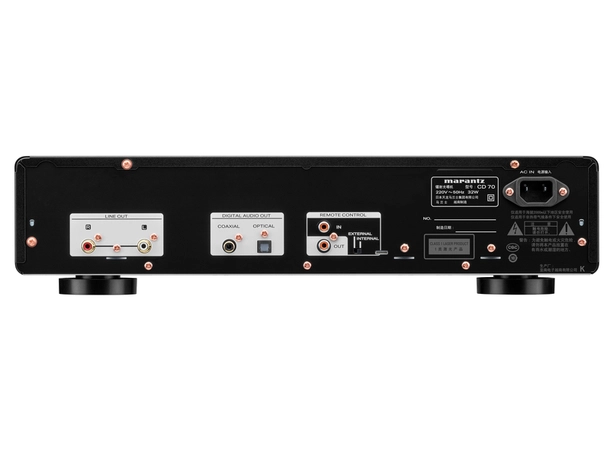 Marantz Model 70 & CD 70 - Sort Stereopakke med forsterker og cd-spiller 