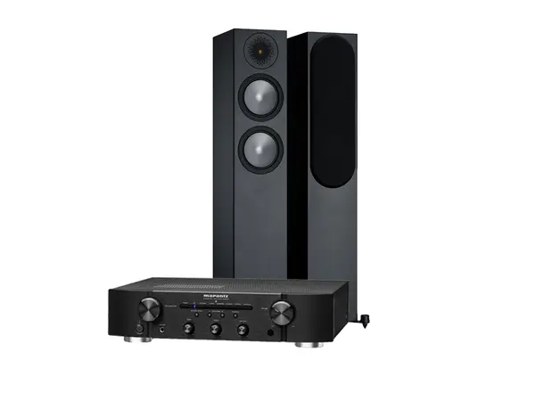 Marantz PM6007 / MA Bronze 200 Stereopakke - Sort 