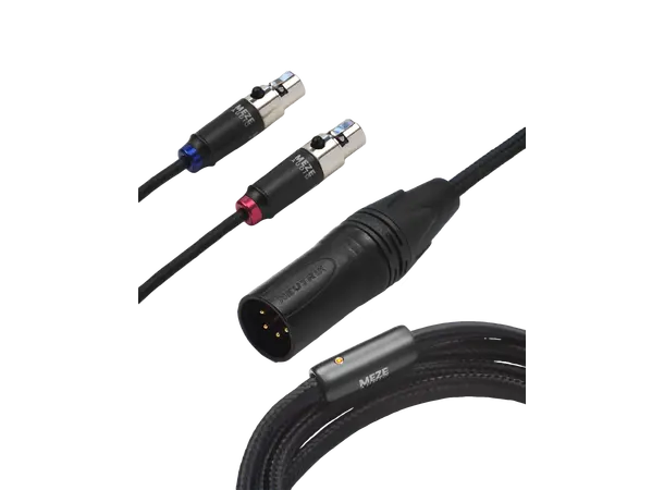 Meze 2x mini-xlr - XLR kabel OFC - 2,5 meter 