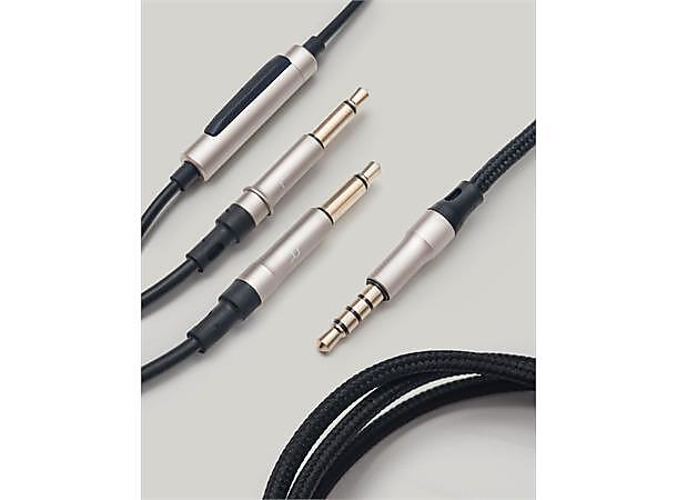 Meze 99 Classics kabel sort/sølv 1,2 m med mikrofon og fjernkontroll 