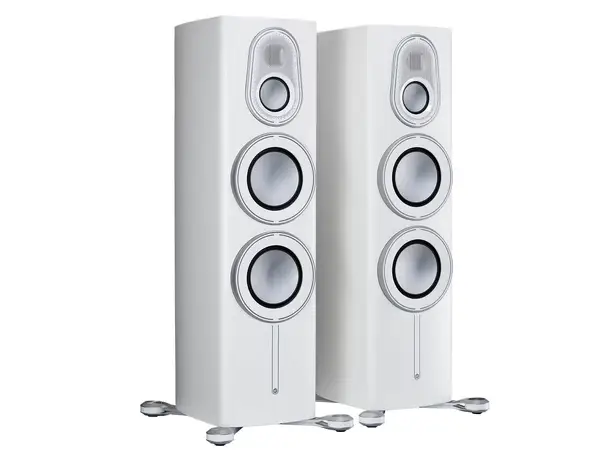 Monitor Audio Platinum 300 3G Gulvstående høyttalere - Hvit matt 