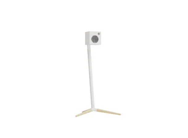 Monitor Audio Radius 1 4G - Hvit Kompakt stativ/vegghøyttaler - par 