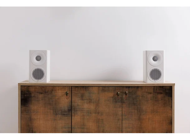 Monitor Audio Radius 3 4G - Hvit Kompakt stativhøyttaler - par 