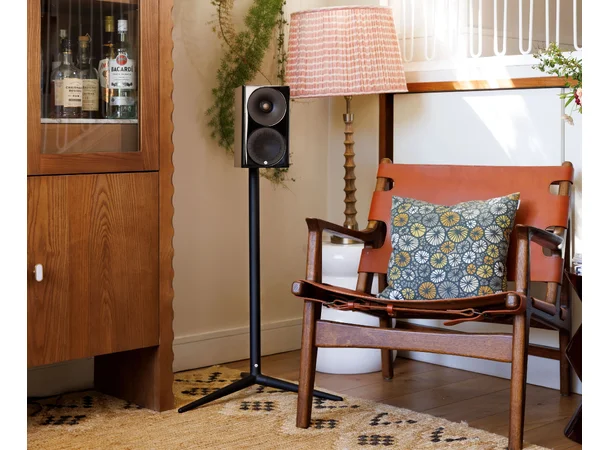 Monitor Audio Radius 3 4G - Sort piano Kompakt stativhøyttaler - par 