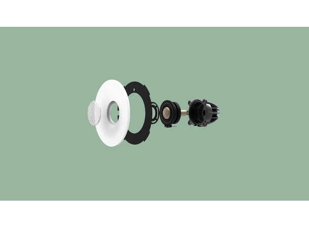 Monitor Audio Radius On-wall 4G - Sort Vegghøyttaler / Senterhøyttaler - stk 