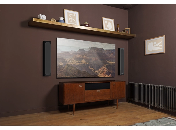 Monitor Audio Radius On-wall 4G - Sort Vegghøyttaler / Senterhøyttaler - stk 