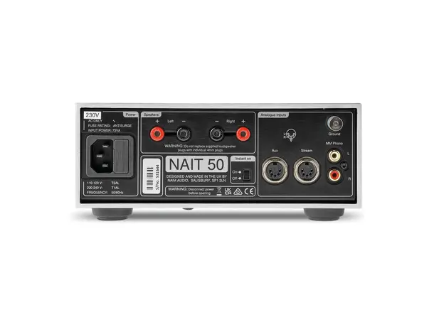 Naim Nait 50 Integrert forsterker, 50 års jubileum 