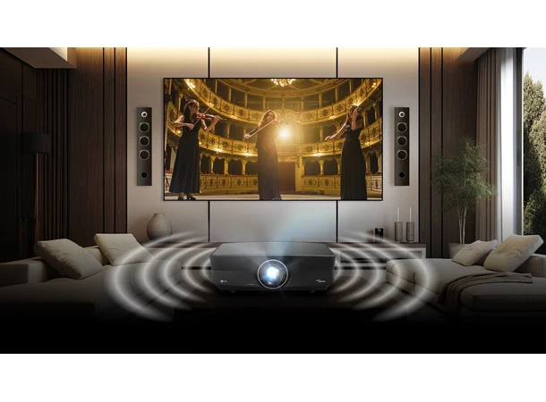 Optoma UHZ68LV 4K UHD laserprojektor med Dolby Vision 