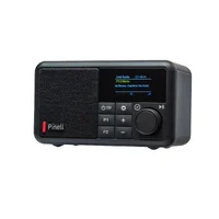Pinell Compact Bærbar DAB+  radio med oppladbart batter