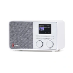 Pinell Supersound 201 WiFi - Hvit DAB radio med WiFi og Bluetooth