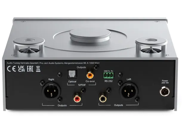 Pro-Ject CD Box RS2 Tube - Sølv High-end CD-spiller med rørutganger 