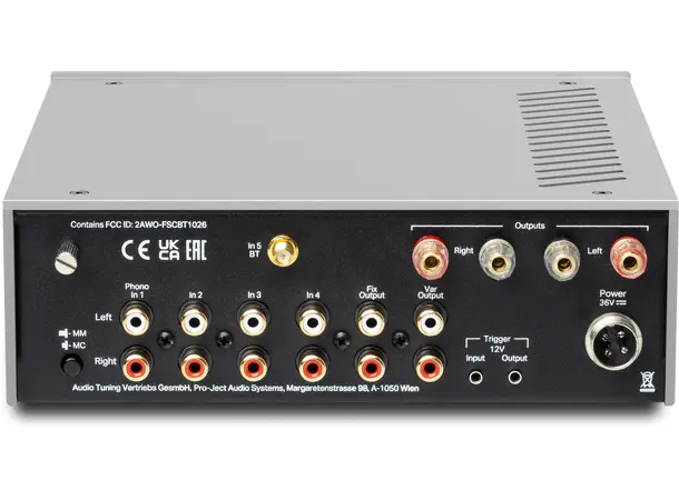 Pro-Ject Stereo Box DS3 - Sølv Integrert stereoforsterker 