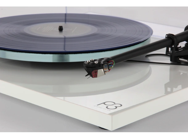 Rega Planar 3 Nd5 - Hvit Platespiller 